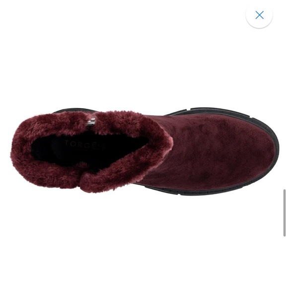 🛑SOLD🛑Beautiful burgundy “Courtney “ Torgeis winter boots. - Picture 7 of 8